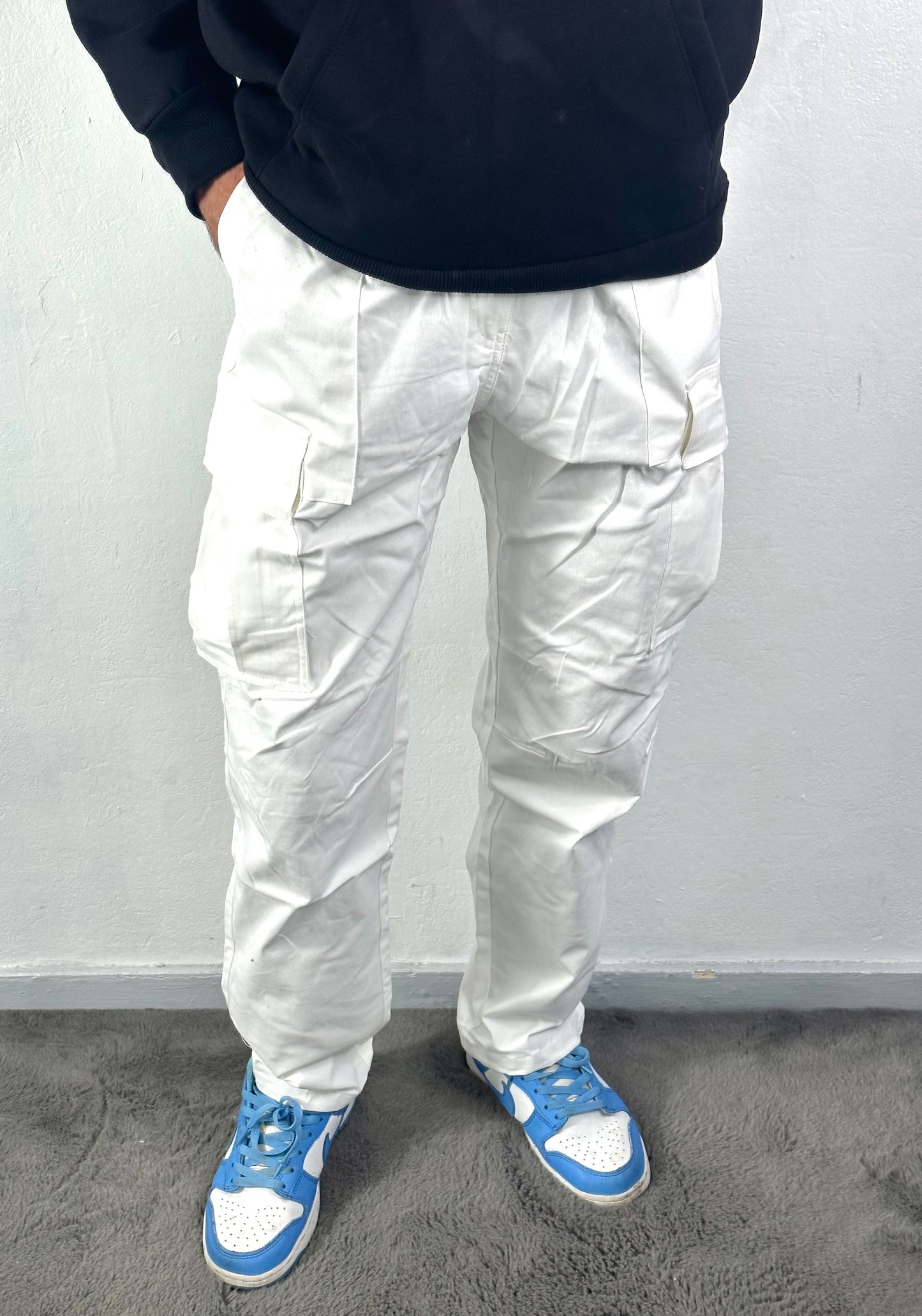 Cargo Pants - White