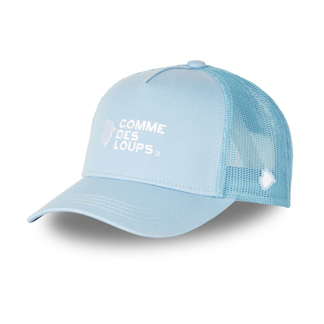 Casquette 'comme des loups' bleue de Line White - modernité et audace.